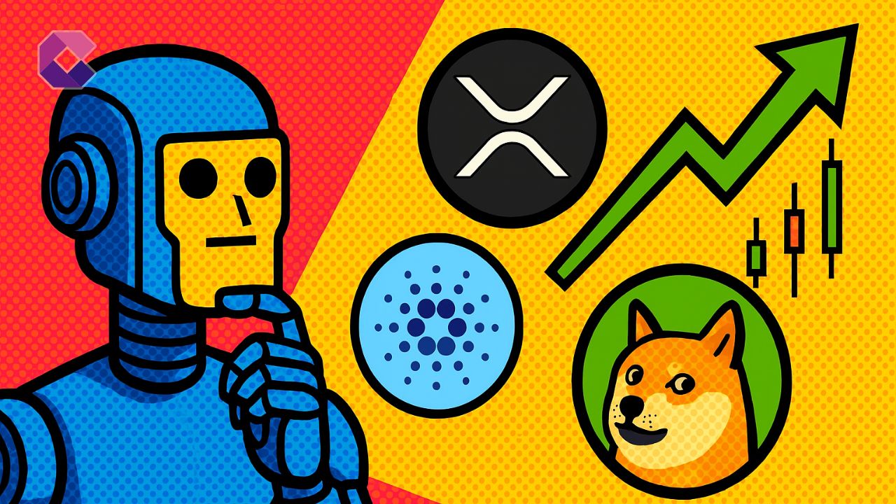 Previsioni AI - Illustrazione pop art - Cryptonews Italia