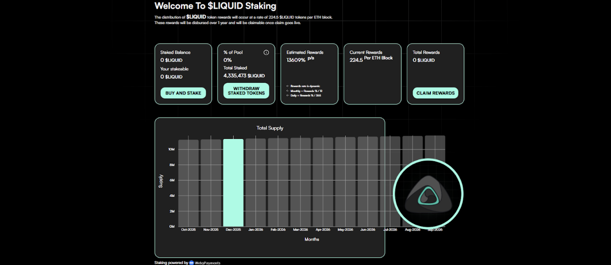 Staking di LiquidChain