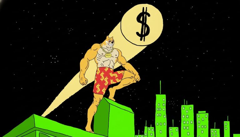 Meme coin a 22 miliardi: Dogecoin stabile, Maxi Doge punta ai 5 milioni