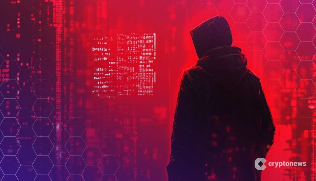 شاب يرتدي سترة وقبعة على خلفية حمراء