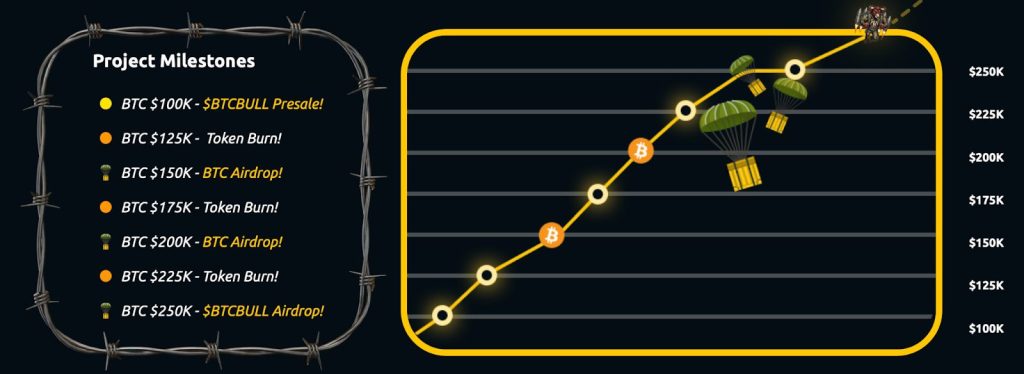 خارطة طريق مشروع BTCBULL