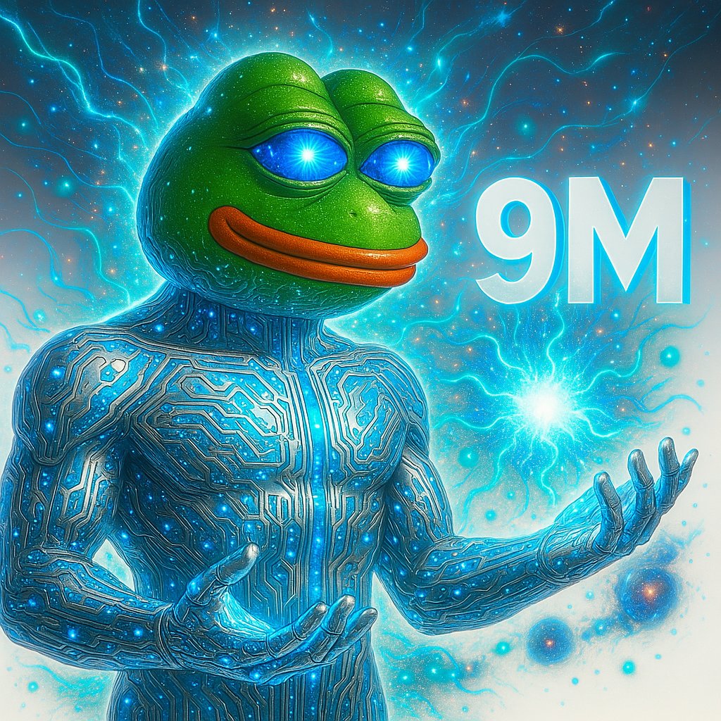 ضفدع Mind of Pepe وبجواره رمز 9M