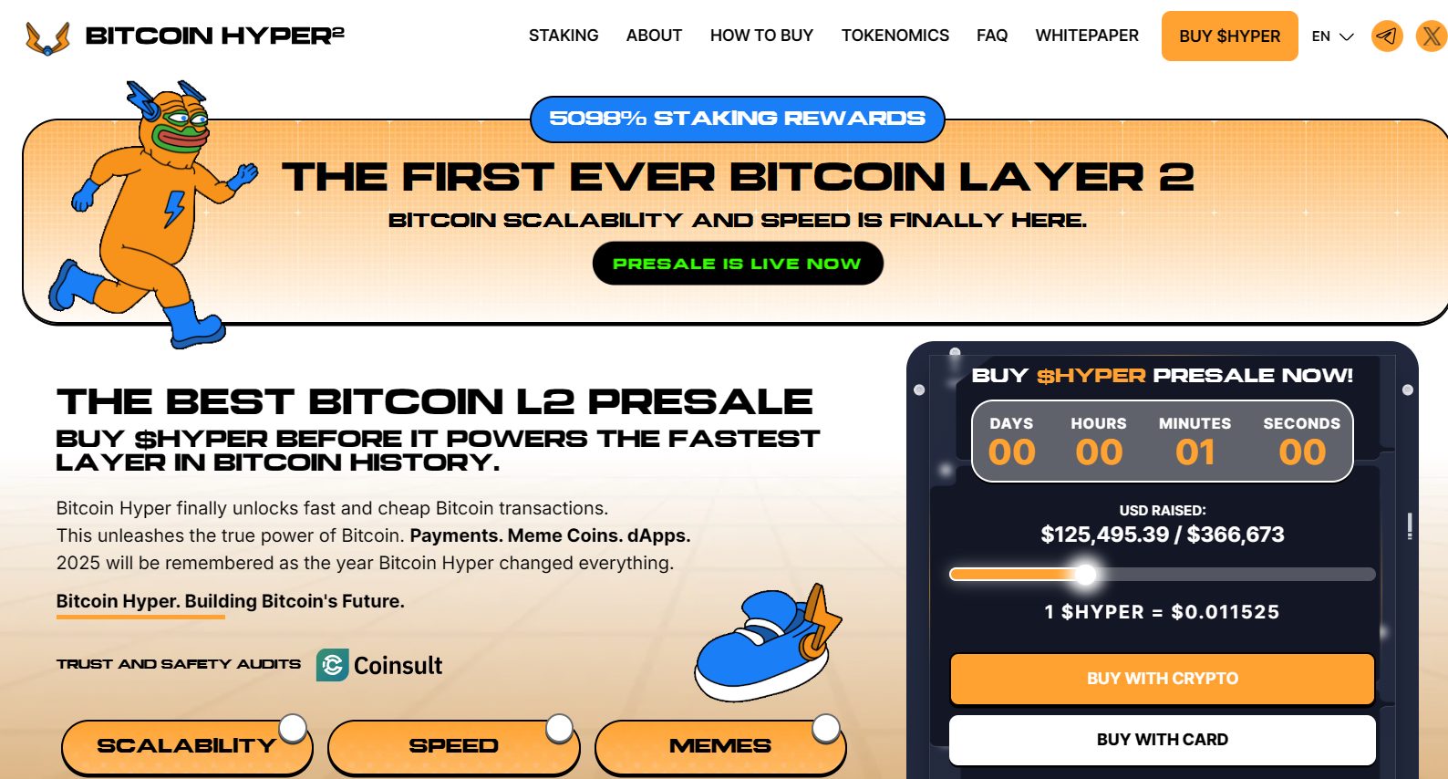 عملة بيتكوين هايبر (Bitcoin Hyper) – حل الطبقة الثانية (L2) لتطوير شبكة بيتكوين