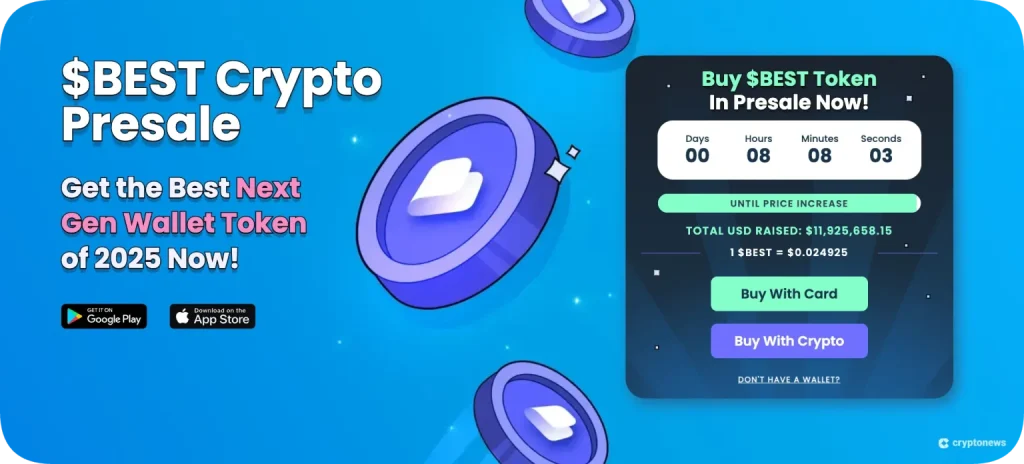 عملة بست واليت توكن (Best Wallet Token: $BEST) – أفضل رمز لمحفظة العملات الرقمية