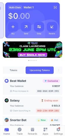 واجهة بست والت ٢ - التوكنات القادمة أو العملات. الرقمية الجديدة