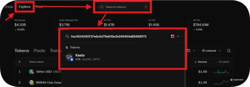 المرحلة ٢ من كيف تشتري عملة رقمية جديدة. 