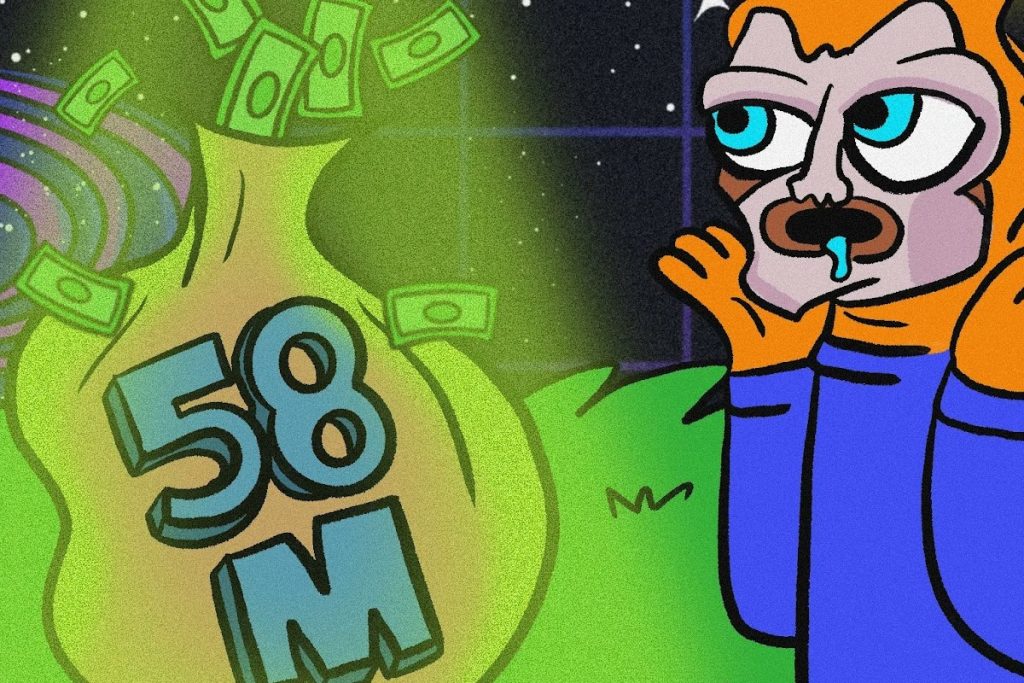 شخصية عملة سولاكسي (Solaxy) تبدو منبهرة بنجاح اكتتاب عملة SOLX في جمع 58 مليون دولار