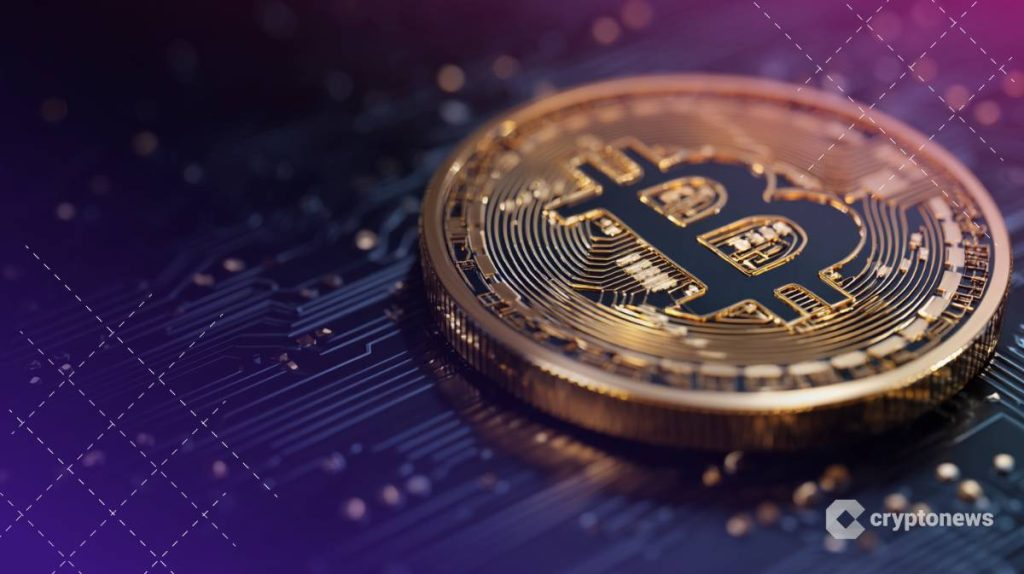 عملة بيتكوين معدنية