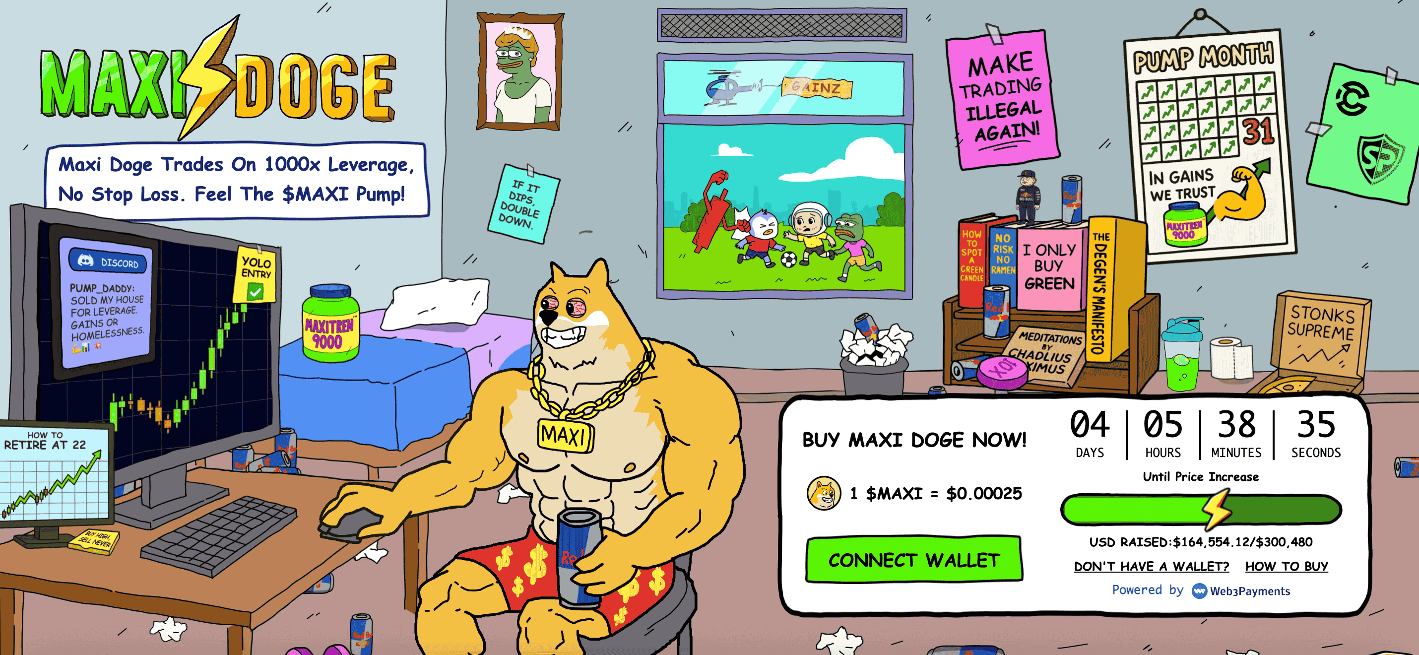 كيفية شراء عملة Maxi Doge (MAXI) – دليل سهل خطوة بخطوة