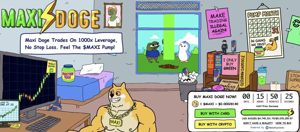 Maxi Doge Presale