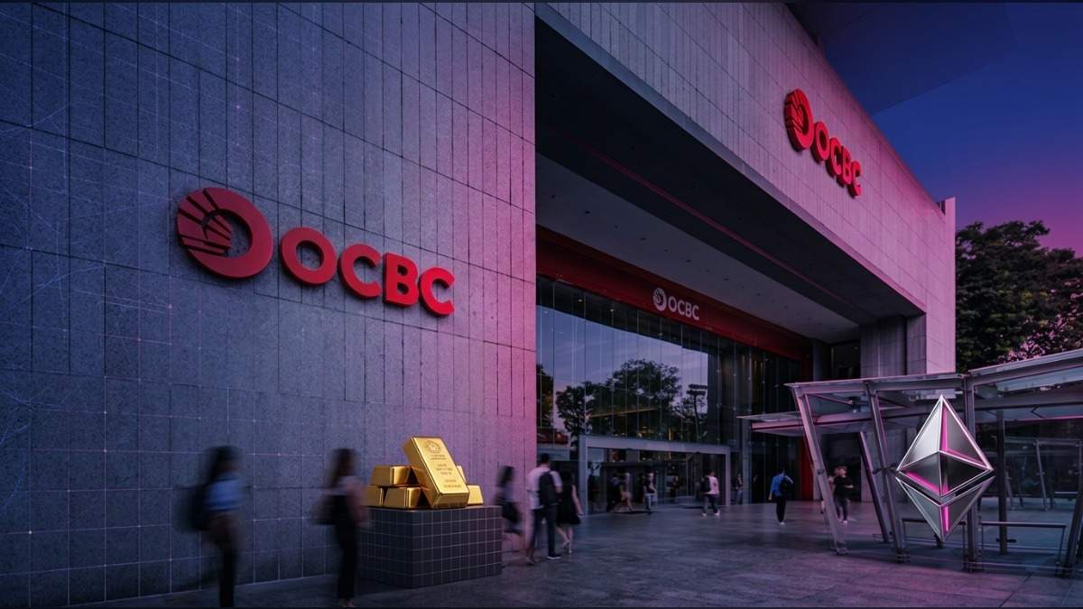 بنك OCBC السنغافوري يطلق GOLDX على إيثريوم لتعزيز الأصول الرقمية