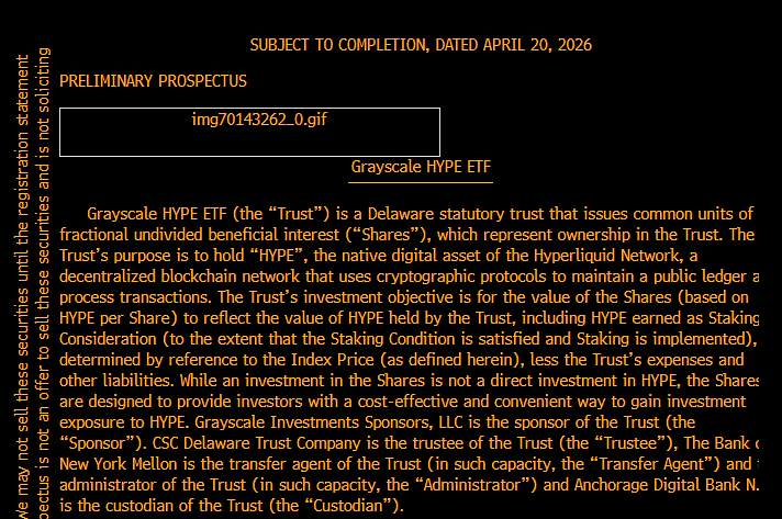 Preparing Grayscale's filings with the Securities Commission